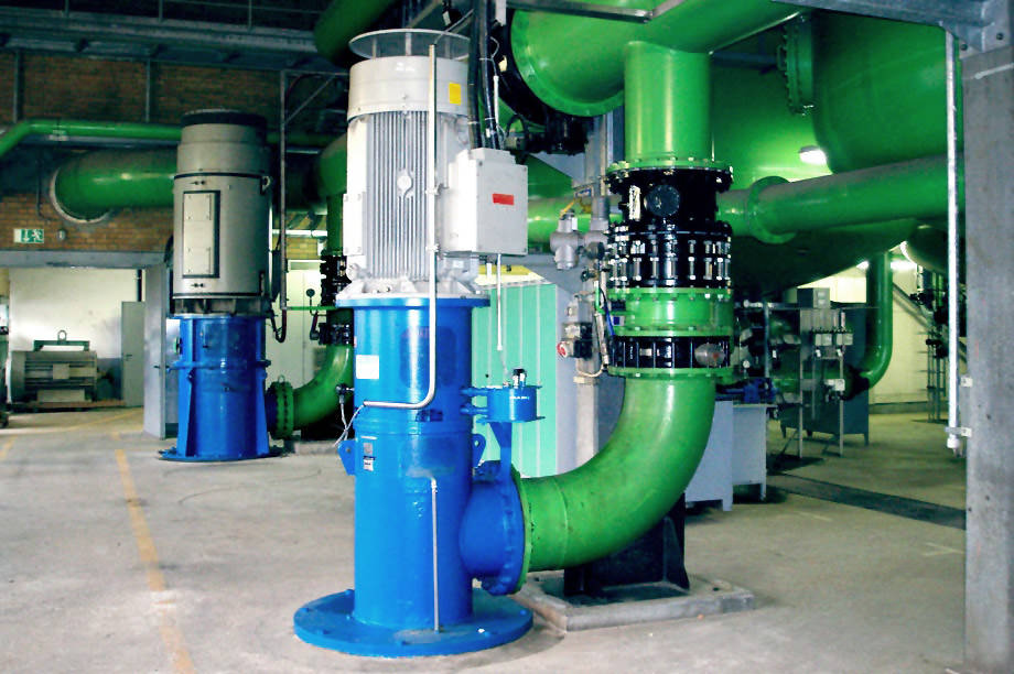 Versorgungssystem Wasser im Industriepark Kalle-Albert